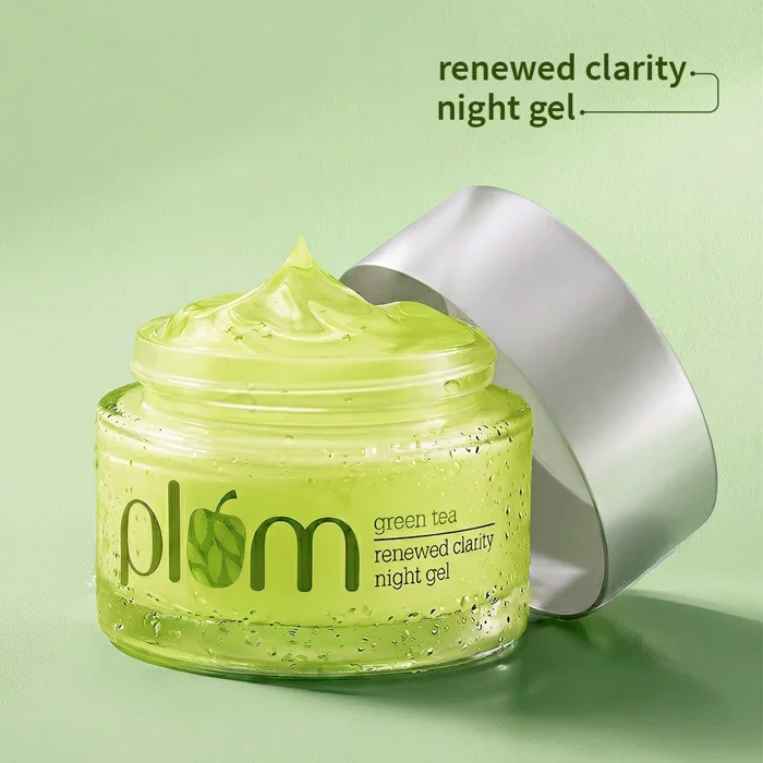 Plum Green Tea Renewed Clarity Night Gel For Oily & Acne-Prone Skin