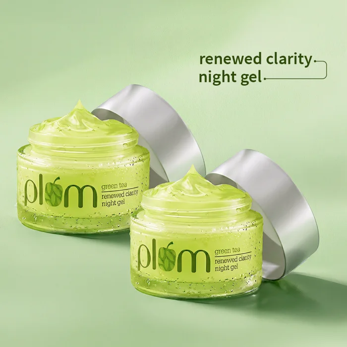 Plum Green Tea Renewed Clarity Night Gel For Oily & Acne-Prone Skin